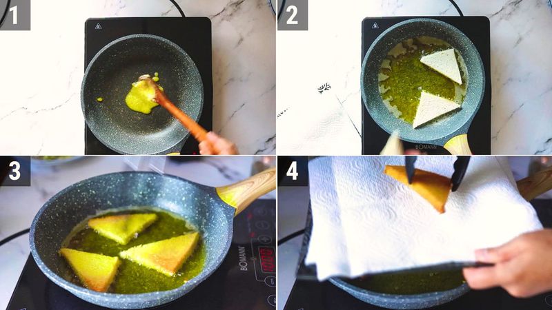 Image of the recipe cooking step-3-2 for Shahi Tukda