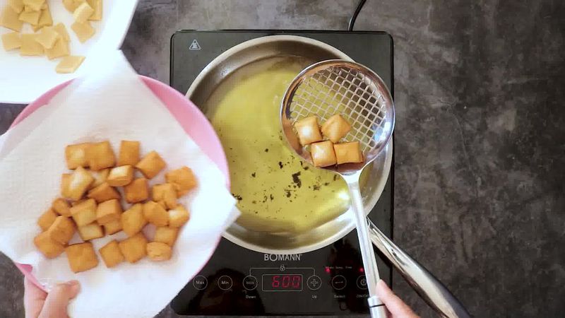 Image of the recipe cooking step-2-4 for Shakkarpara + Shankarpali (Fried, Air Fryer, and Baked Recipe)