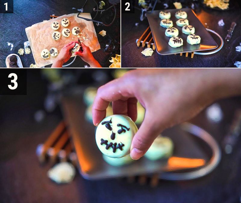 Image of the recipe cooking step-1-5 for Skeleton Oreo