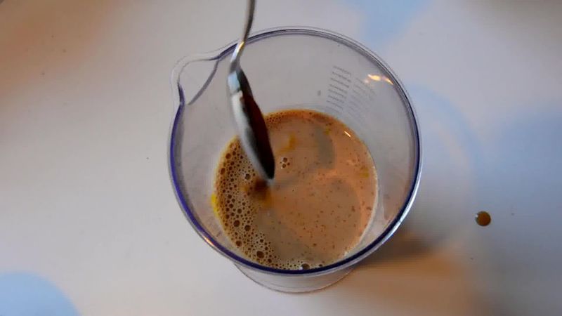 Image of the recipe cooking step-1-5 for Spiced Pumpkin Chai Latte Smoothie Recipe