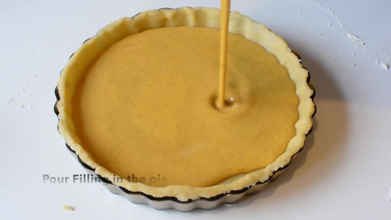 Image of the recipe cooking step-1-9 for Spiced Pumpkin Pie Recipe