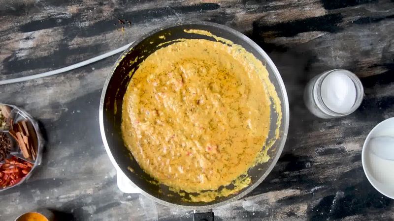 Image of the recipe cooking step-2-11 for Steamed Besan Gatte Ki Sabzi - Rajasthani Adhar Bele