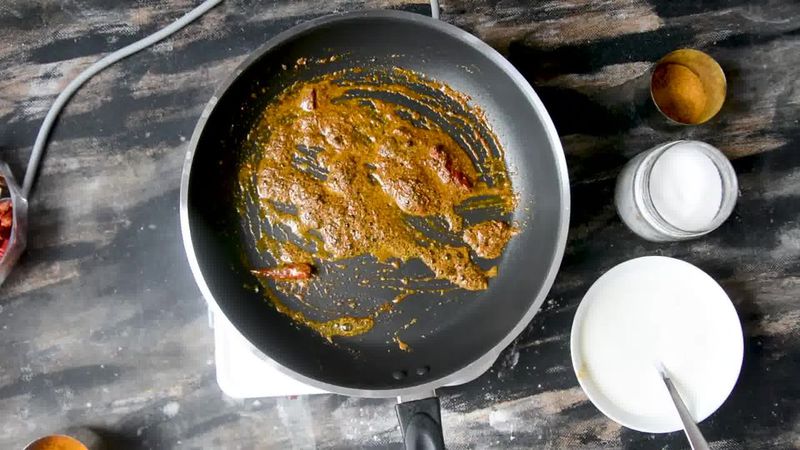 Image of the recipe cooking step-2-4 for Steamed Besan Gatte Ki Sabzi - Rajasthani Adhar Bele