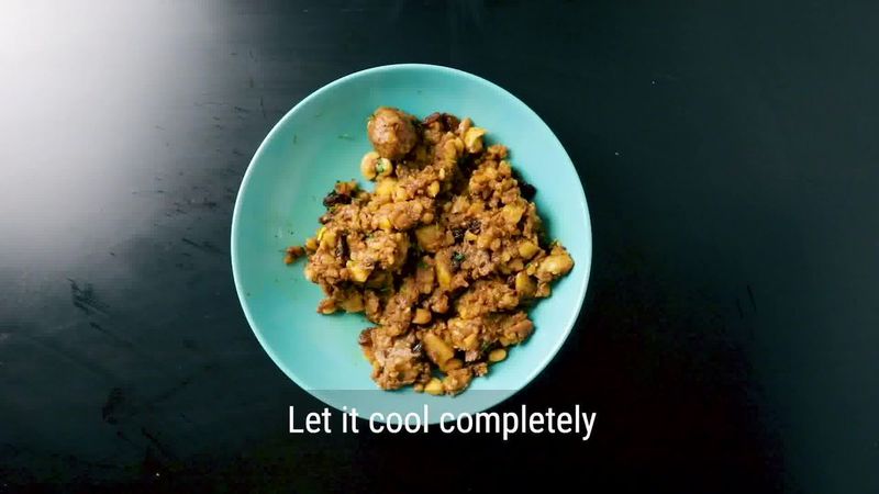 Image of the recipe cooking step-2-10 for Masala Bati - Stuffed Masala Bati - Bharwa Masala Baati