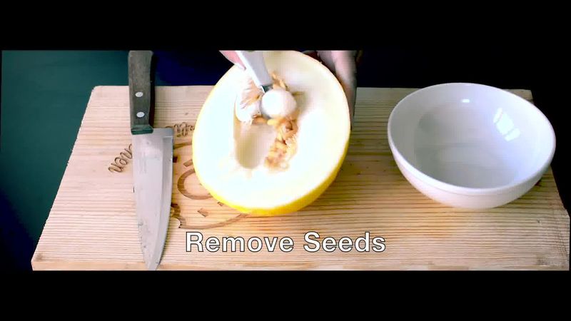 Image of the recipe cooking step-1-2 for Summer Melon Dessert - Kharbuje Ka Panna Recipe
