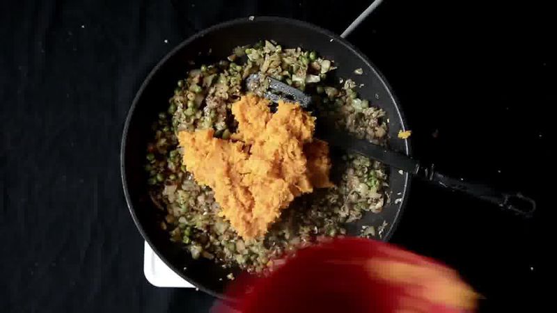 Image of the recipe cooking step-1-6 for Sweet Potato Cabbage Hot Dog - Vegan Hot Dog