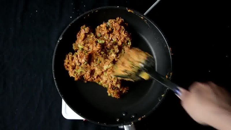Image of the recipe cooking step-1-9 for Sweet Potato Cabbage Hot Dog - Vegan Hot Dog