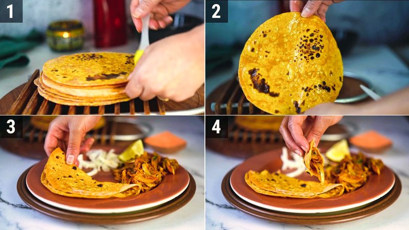 Image of the recipe cooking step-5-1 for Sweet Potato Flatbread