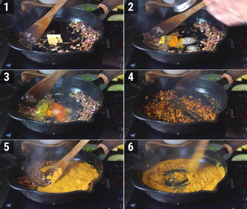 Image of the recipe cooking step-3-2 for Tawa Paneer
