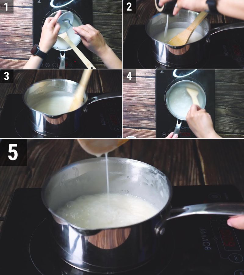 Image of the recipe cooking step-1-8 for Thai Mango Sticky Rice