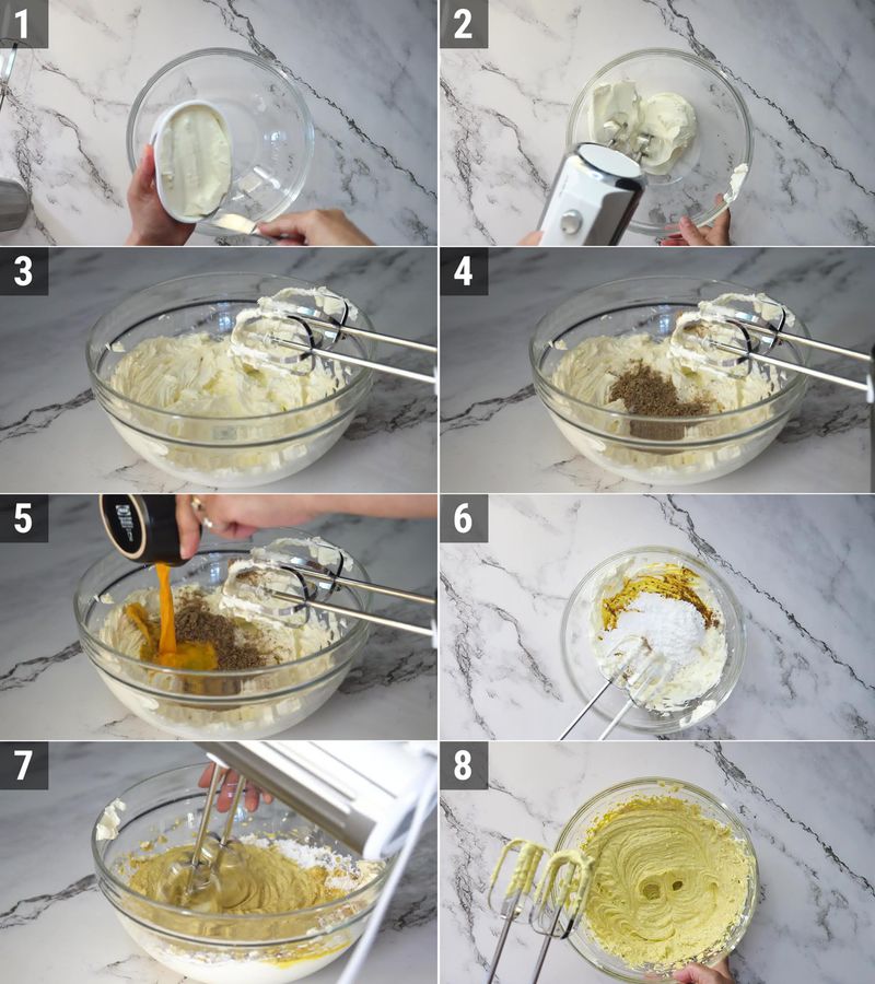 Image of the recipe cooking step-3-1 for Thandai Cheesecake
