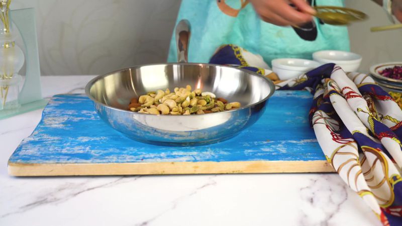 Image of the recipe cooking step-1-1 for Thandai Powder + Thandai Milkshake