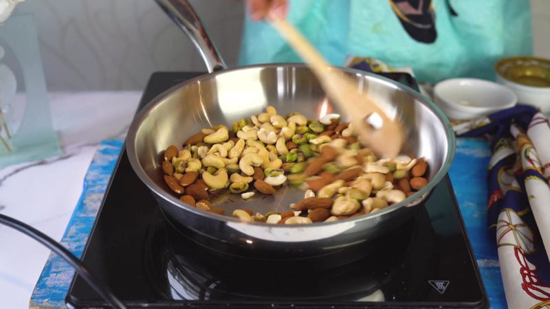 Image of the recipe cooking step-1-2 for Thandai Powder + Thandai Milkshake