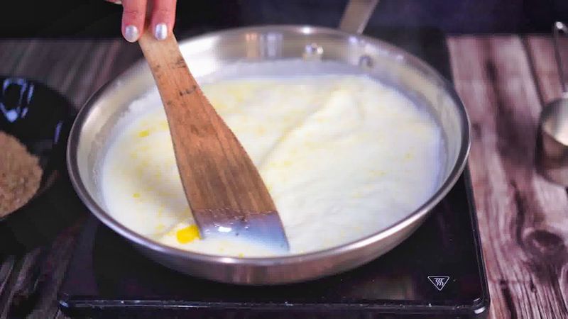 Image of the recipe cooking step-1-7 for Til Burfi - Sesame Seed Fudge