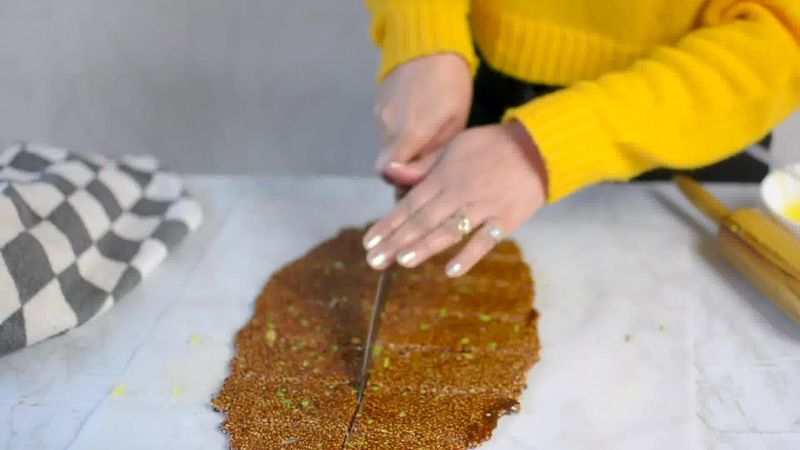 Image of the recipe cooking step-3-10 for Til Chikki - Sesame Seed Bars