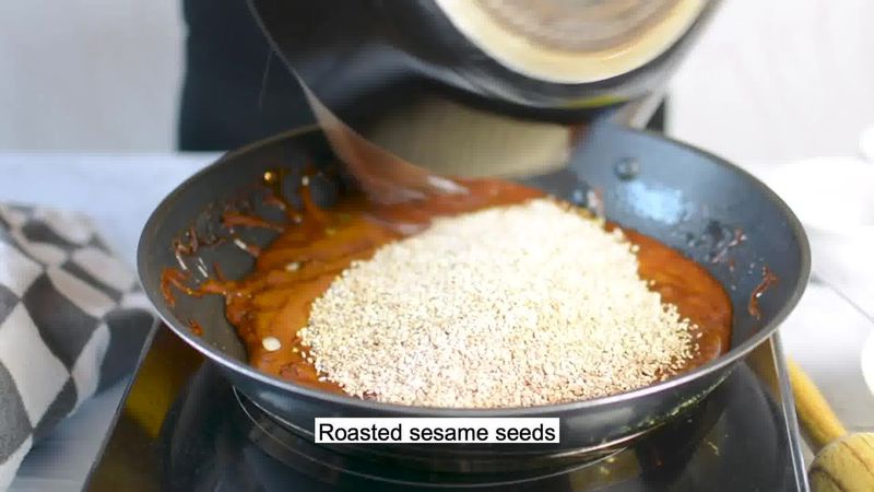 Image of the recipe cooking step-3-2 for Til Chikki - Sesame Seed Bars