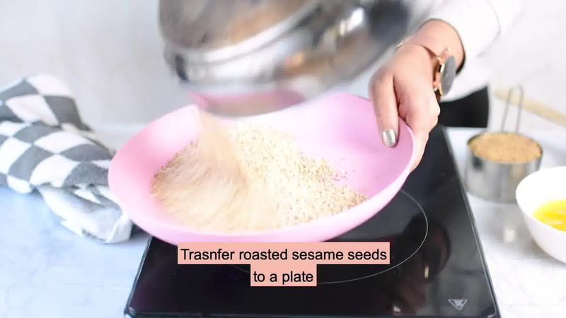 Image of the recipe cooking step-1-2 for Til Laddu - Tilgul (Sesame Seeds Laddu)