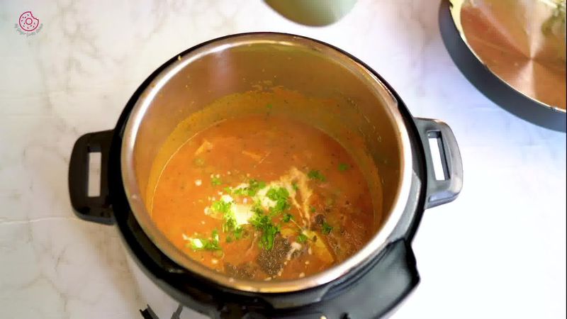 Image of the recipe cooking step-2-12 for Instant Pot Tofu Matar