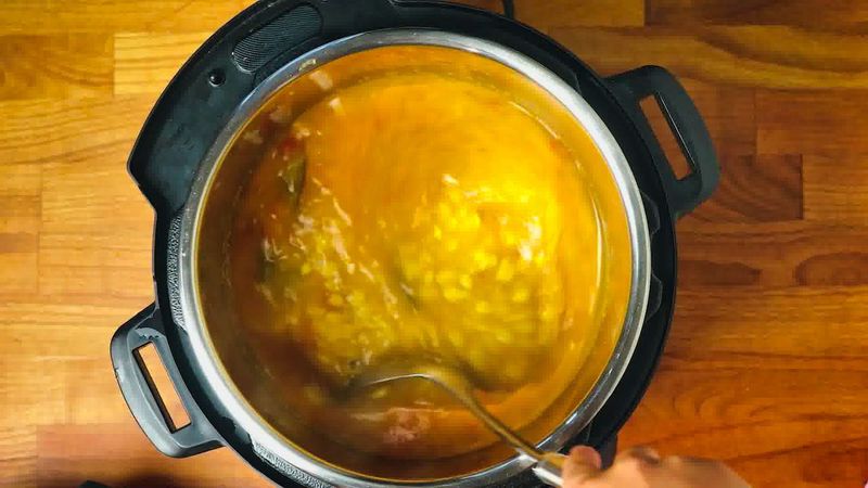 Image of the recipe cooking step-1-14 for Toor Dal Recipe