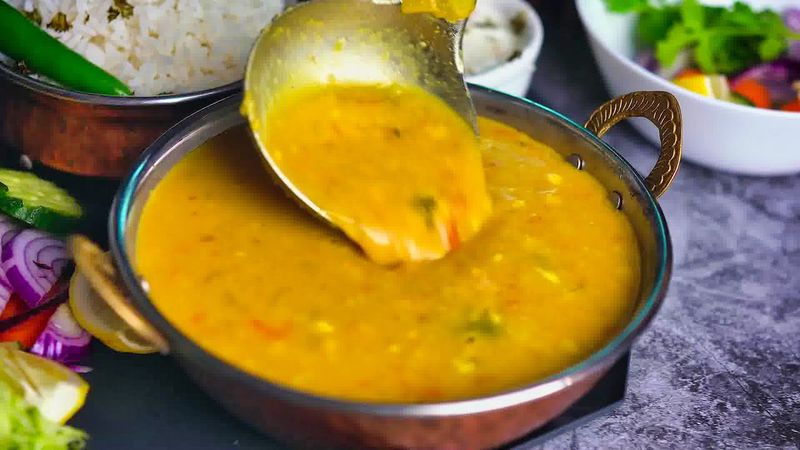 Image of the recipe cooking step-4-1 for Toor Dal Recipe