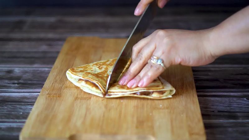 Image of the recipe cooking step-6-7 for TikTok Tortilla Wrap Hack (6 Vegetarian Filling Ideas)