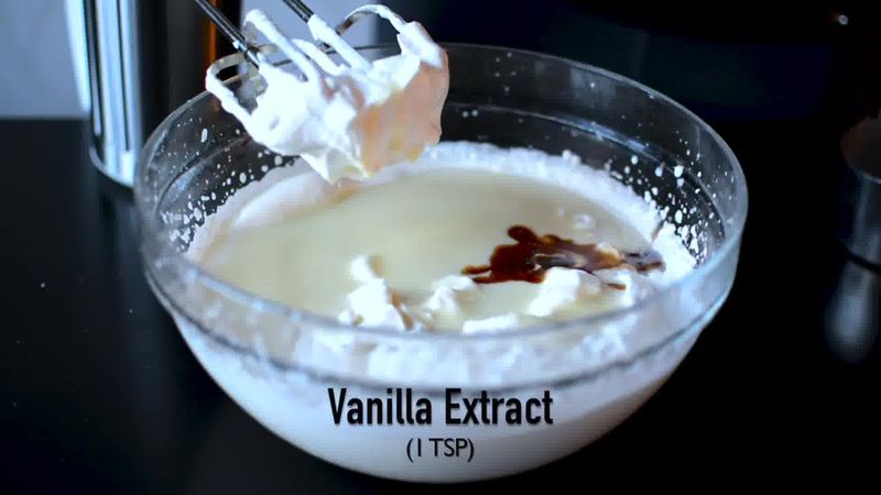 Image of the recipe cooking step-1-4 for Vanilla Ice Cream (Eggless and No Churn)