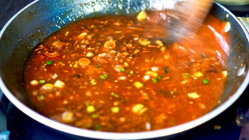 Image of the recipe cooking step-2-4 for Veg Manchurian Recipe (Crispy Balls in Gravy)