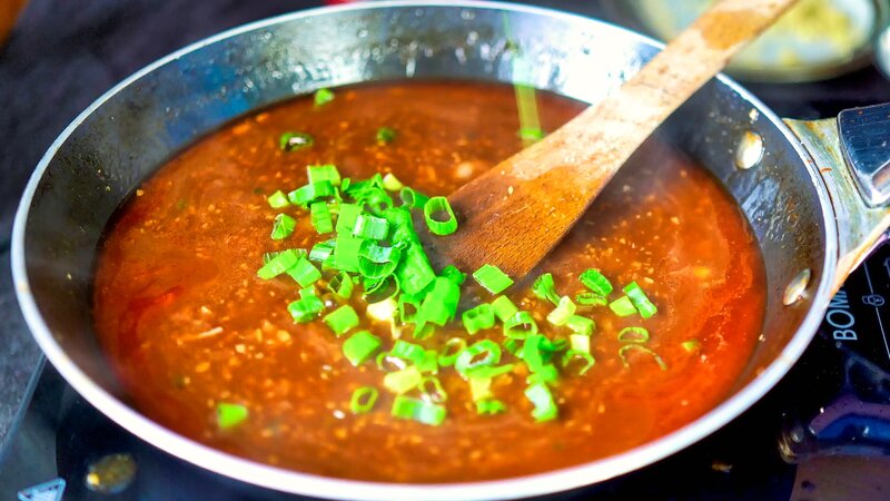 Image of the recipe cooking step-2-8 for Veg Manchurian Recipe (Crispy Balls in Gravy)