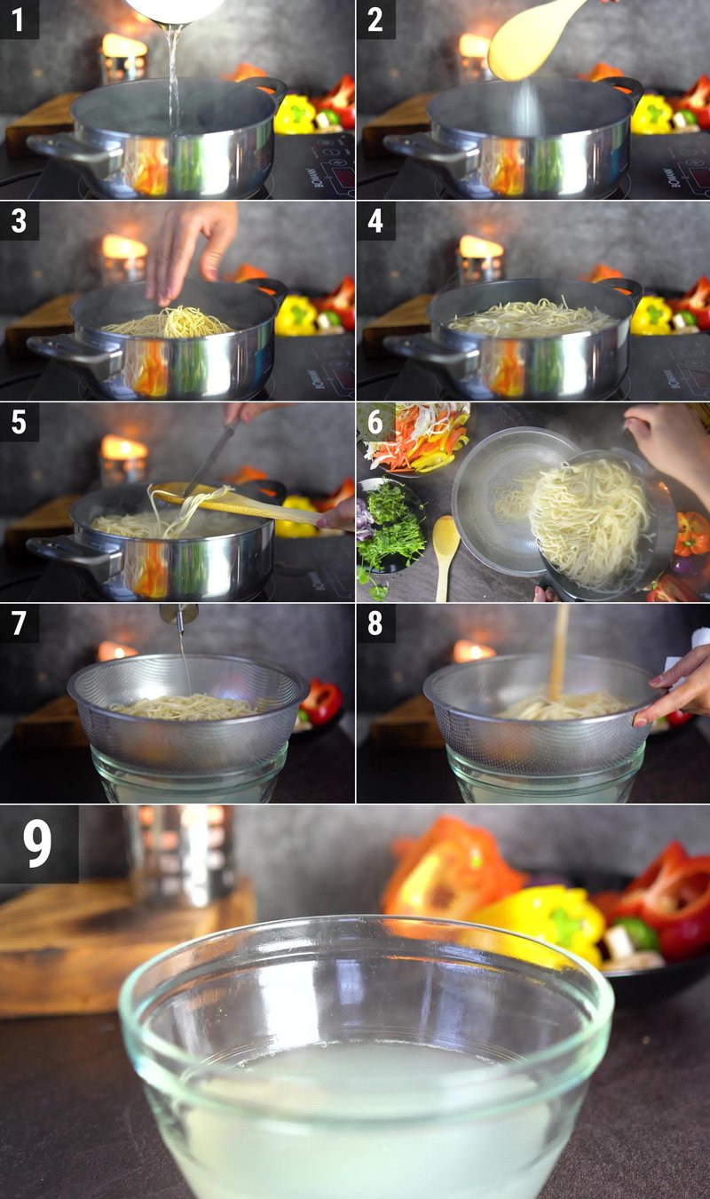 Image of the recipe cooking step-2-1 for Veg Thukpa Soup