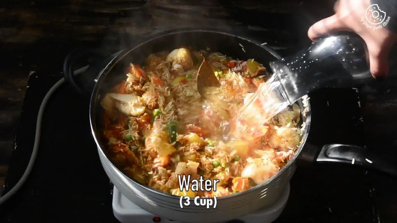 Image of the recipe cooking step-1-13 for Vegetable Tahiri Recipe - Aromatic One Pot Tehri