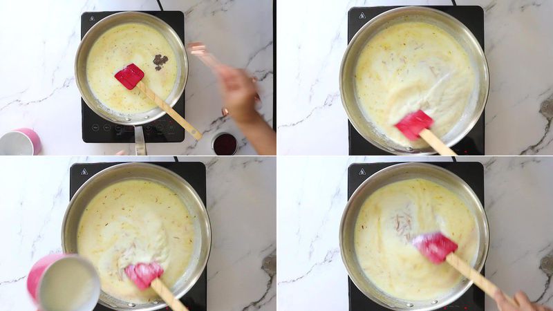 Image of the recipe cooking step-1-5 for Vermicelli Fruit Custard - Semiya Custard