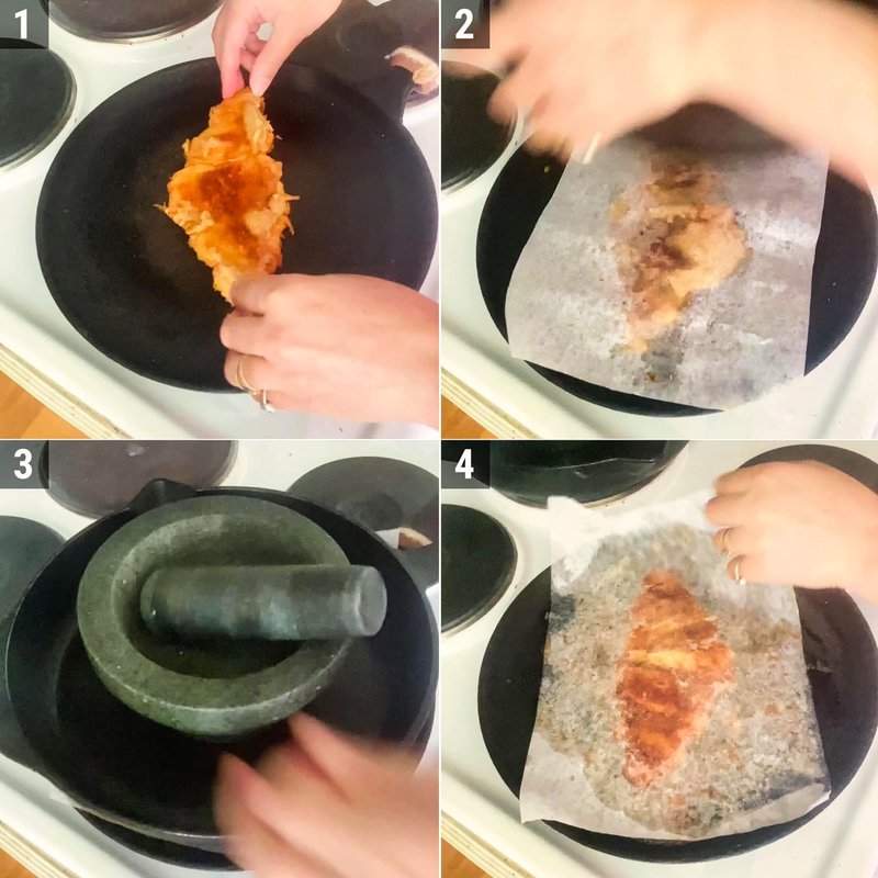 Image of the recipe cooking step-1-3 for Viral Flat Croissant