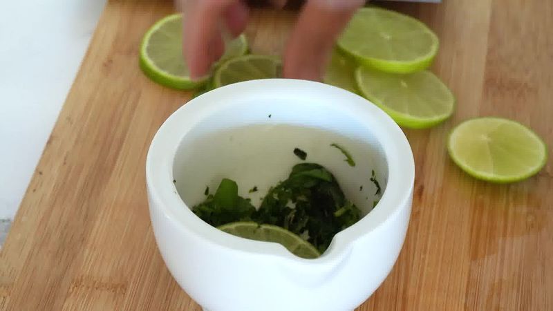 Image of the recipe cooking step-1-5 for Watermelon Mojito