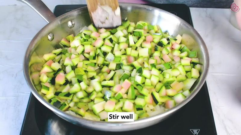 Image of the recipe cooking step-1-5 for Watermelon Rind Stir Fry