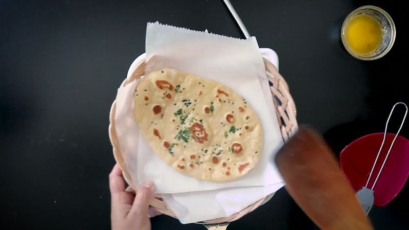 Image of the recipe cooking step-1-13 for Instant Whole Wheat Naan - No Yeast