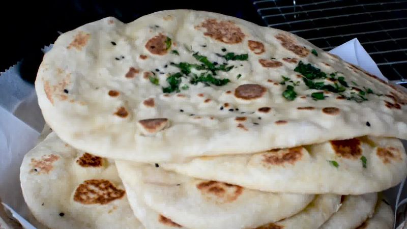 Image of the recipe cooking step-1-14 for Instant Whole Wheat Naan - No Yeast