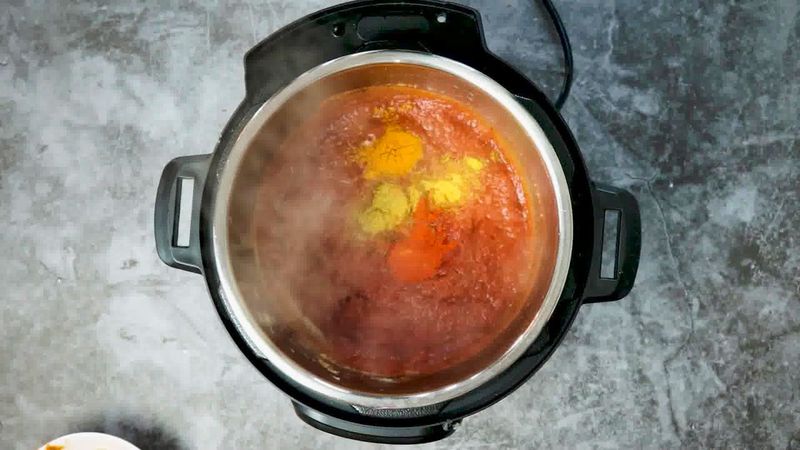 Image of the recipe cooking step-1-10 for Zucchini Tofu Curry (Instant Pot + Stovetop)