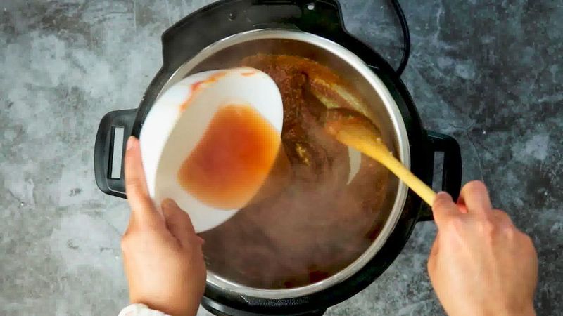 Image of the recipe cooking step-1-12 for Zucchini Tofu Curry (Instant Pot + Stovetop)