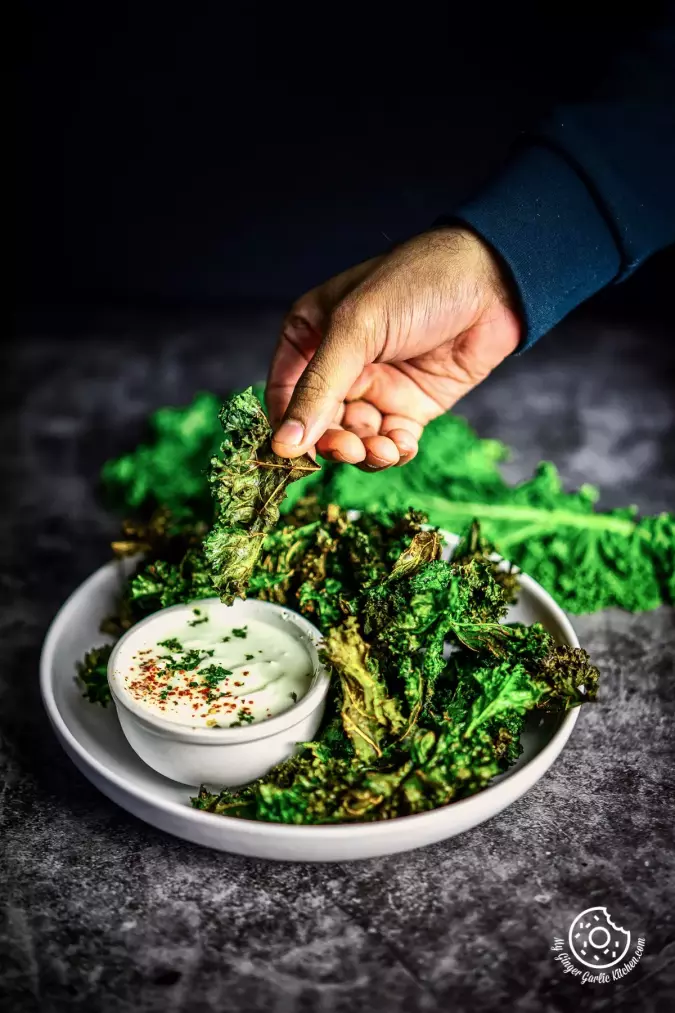 Air Fryer Kale Chips