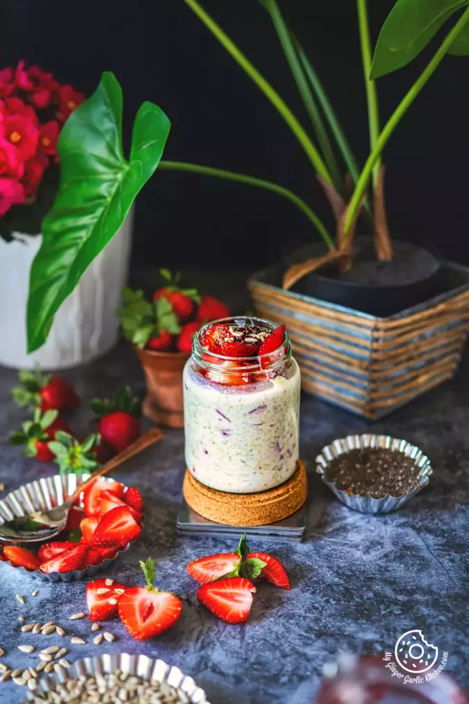 Strawberry Overnight Oats